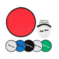 Folding Nylon Frisbee/Promotion Nylon Frisbee w/Pouch